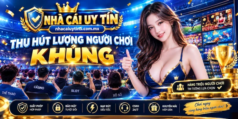 Nhà cái uy tín sẽ luôn thu hút lượng người chơi khủng