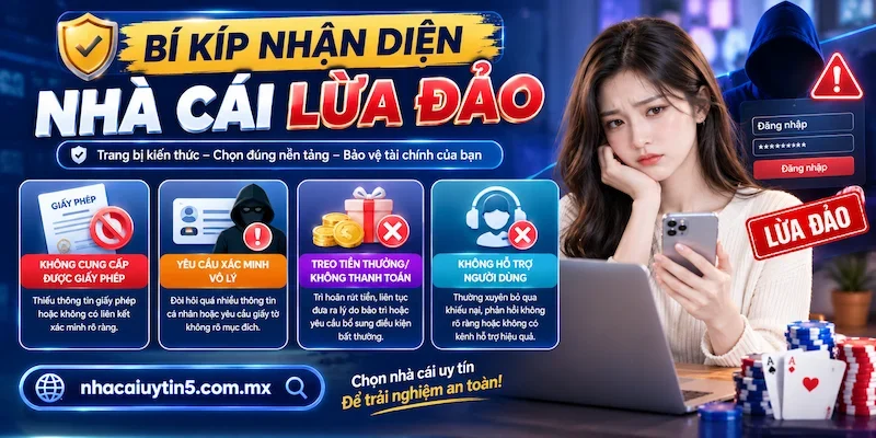 Cách nhận diện nhà cái lừa đảo