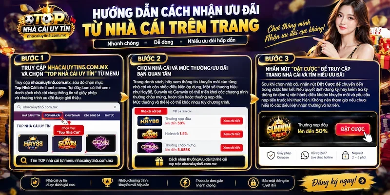 Tìm TOP nhà cái từ menu