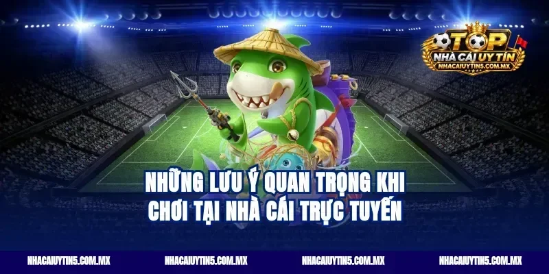 Những lưu ý quan trọng khi chơi tại nhà cái trực tuyến