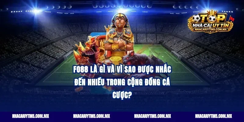 Fo88 là gì và vì sao được nhắc đến nhiều trong cộng đồng cá cược?