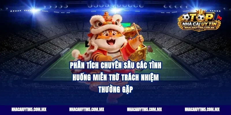 Phân tích chuyên sâu các tình huống miễn trừ trách nhiệm thường gặp